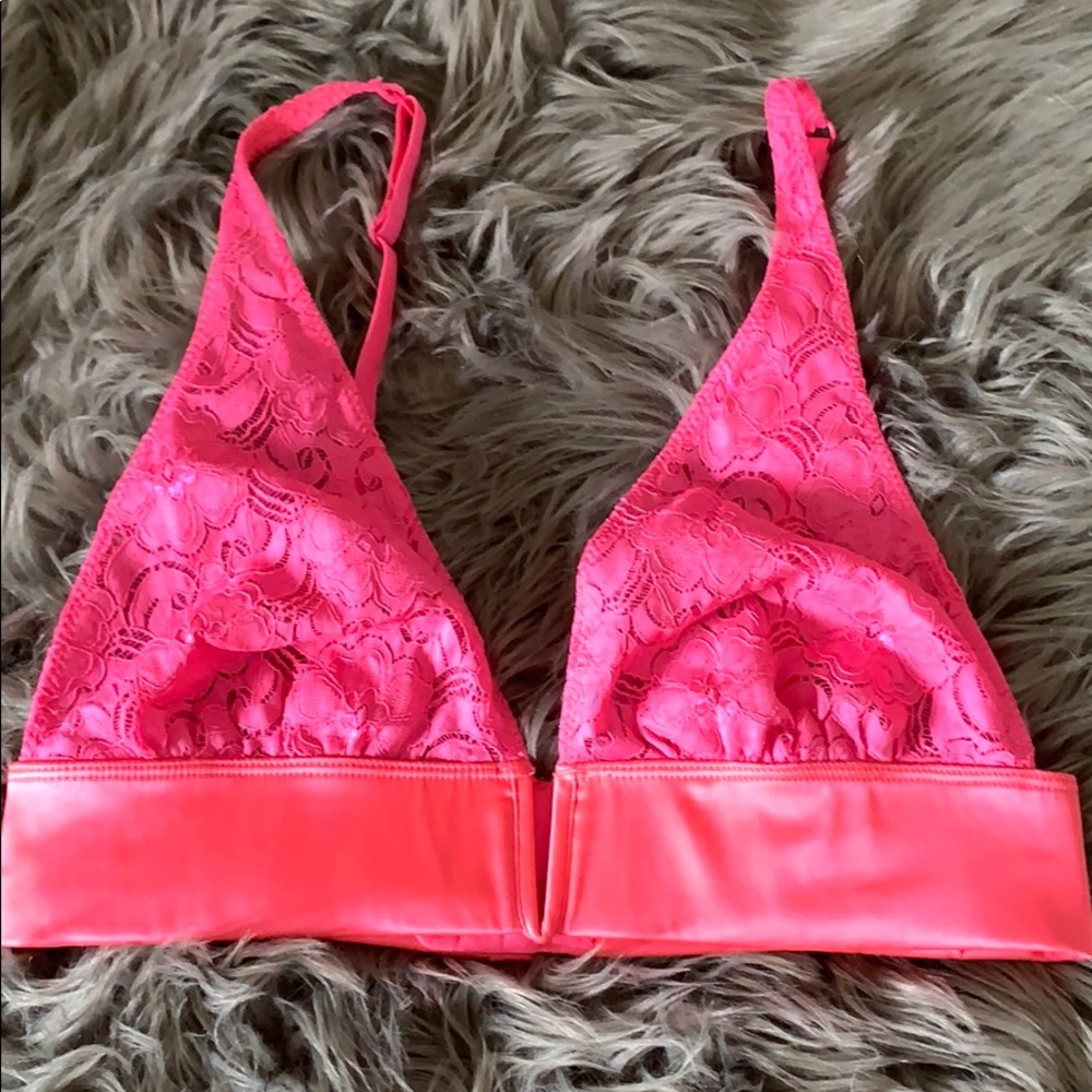 Free People Lace V Wire Bra - Picture 3 of 8